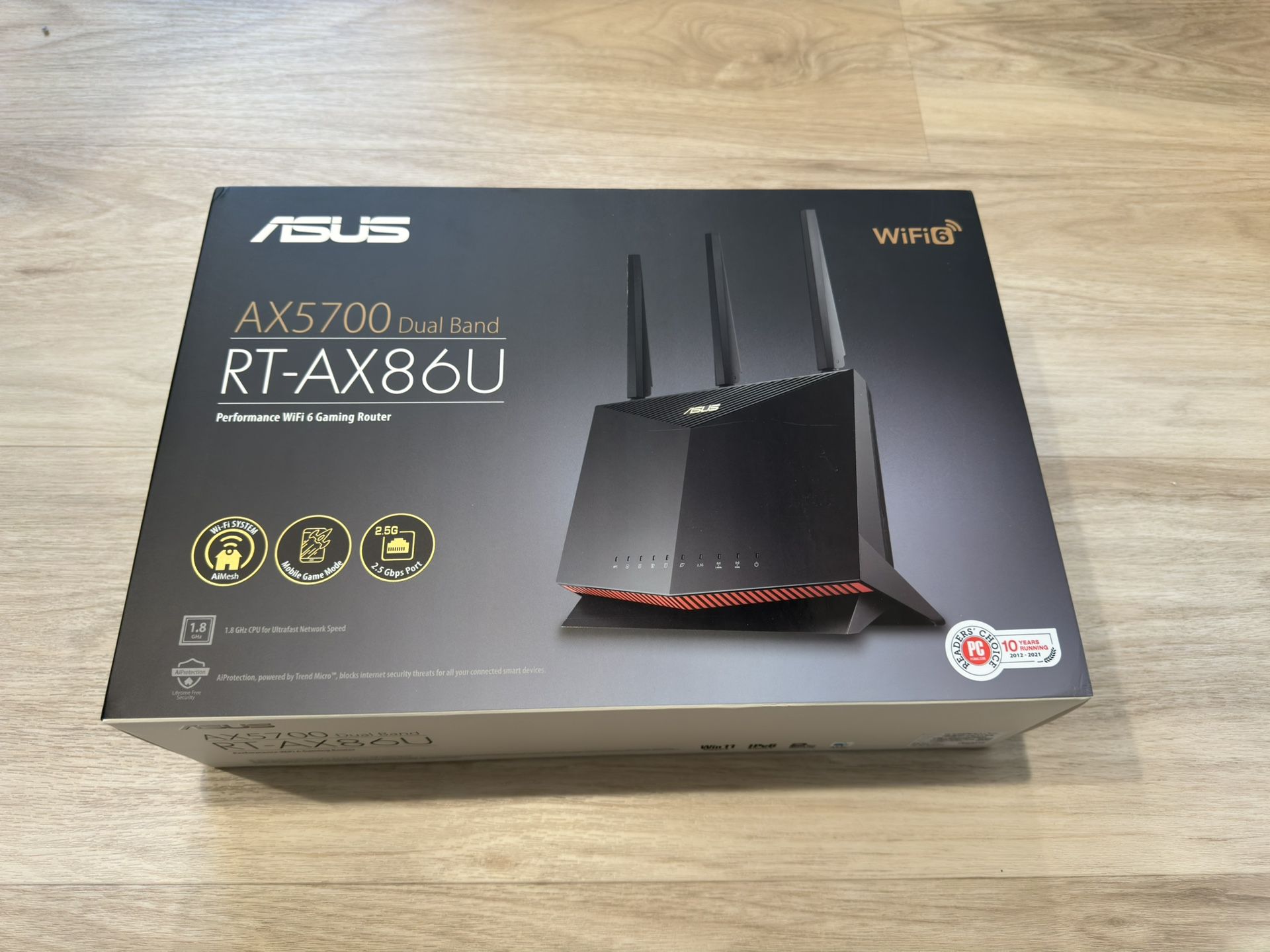 ASUS RT-AX86U WiFi 6 AX5700 Dual Band Router