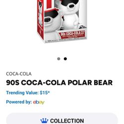 COCA-COLA POLAR BEAR Funko Pop 