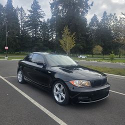 2010 BMW 1 Series Black