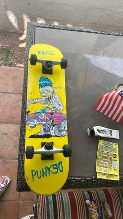 Yocaher graphic skateboard deck