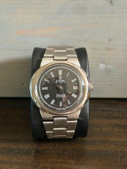 1970s Omega Dynamic Geneve Automatic Mens Watch - Works Perfect - Original Omega Band