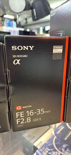 Sony FE 16-35mm f/2.8 GM II Lens (Sony E)