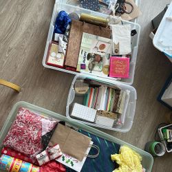 Assorted Cards And Gift Supplies 
