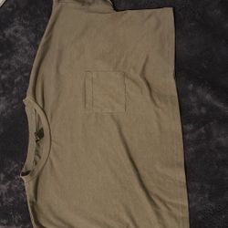 Green Crop Top