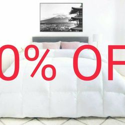 Highland Feather Manufacturing Mostar Hungarian White Goose Down Duvet/Comforter 