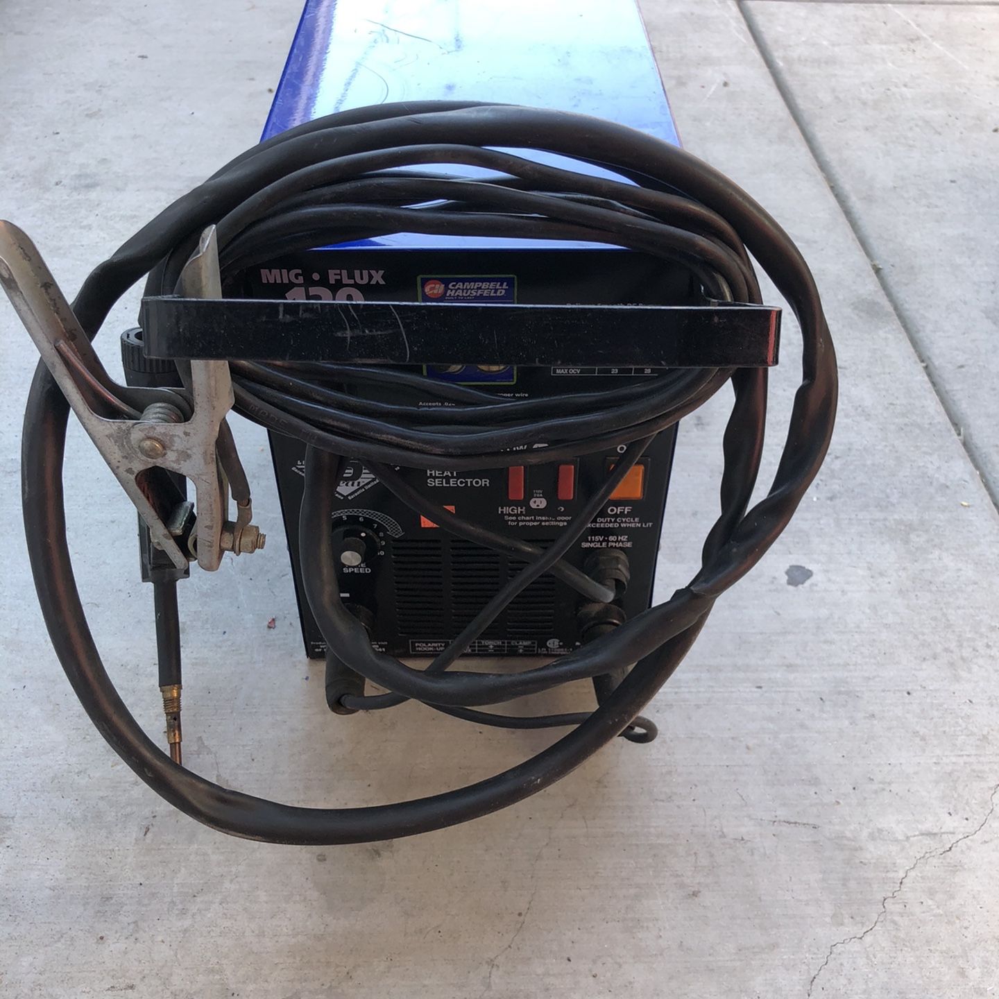 Campbell Hausfeld 115v Mig Flux Welder Manual