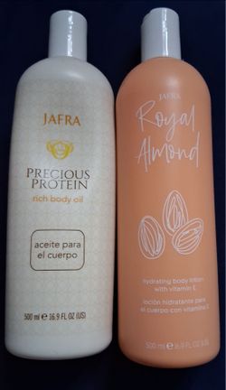 Jafra Precious Protein Oil & Royal Almond Lotion