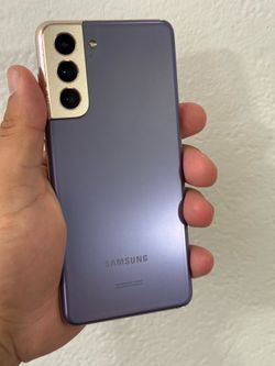 Galaxy S21 5G 128gb purple black dots on screen  cricket or AT&T
