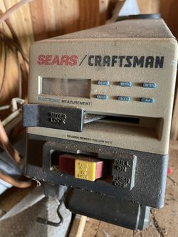 Craftsman Electronic Radial Saw
