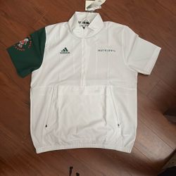  UM Short Sleeve Wind-breaker Quarter Zip