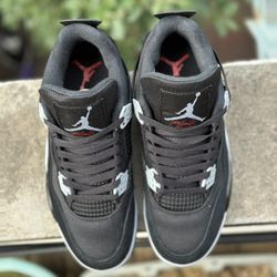 Jordan 4 SE Black Canvas 39