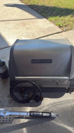 Perfect flame portable barbecue grill