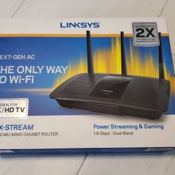 Linksys Max-Stream AC1900 MU-MIMO Gigabit Router