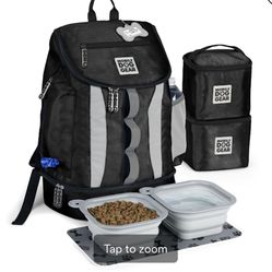 Mobile Dog Gear Black Backpack