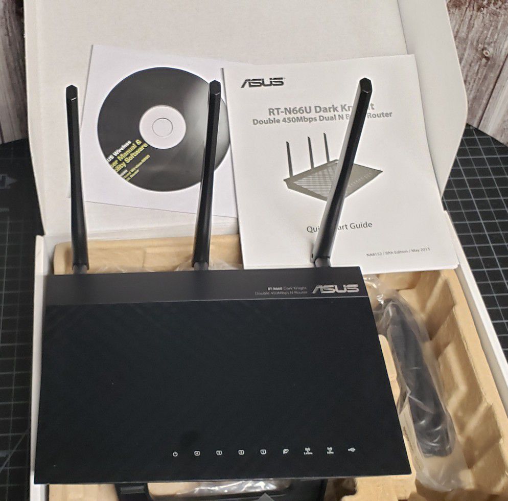 Asus RT-N66U Dual-Band Wireless N900 Gigabit Router