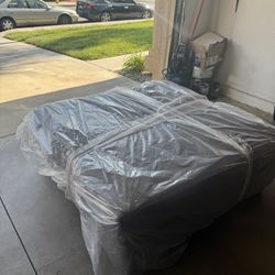 Grey Ottoman 