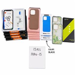 Bundle iPhone 14 Pro Phone Cases & Accessories Lot – 15 Pcs