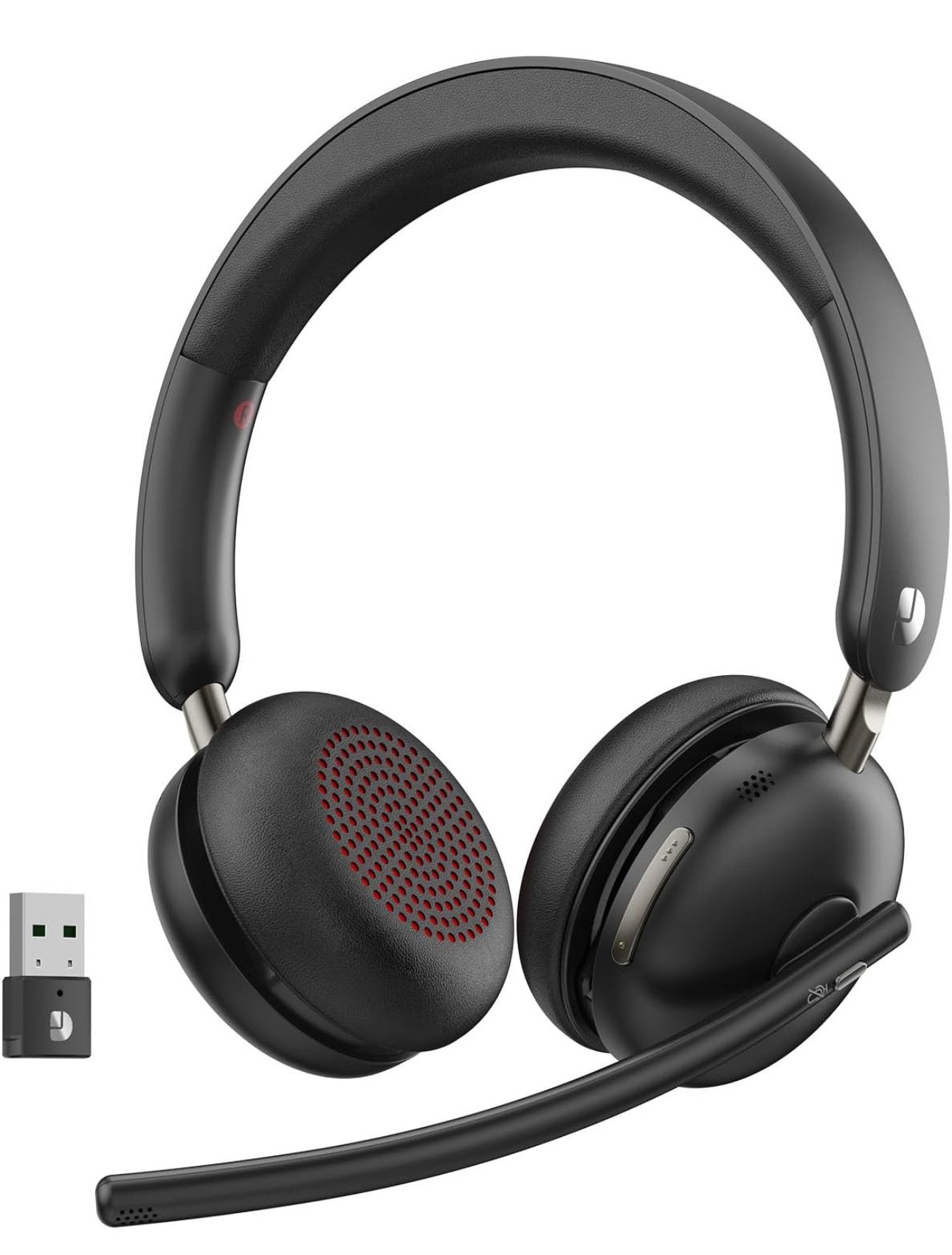 Wireless Headset with Mic for Work