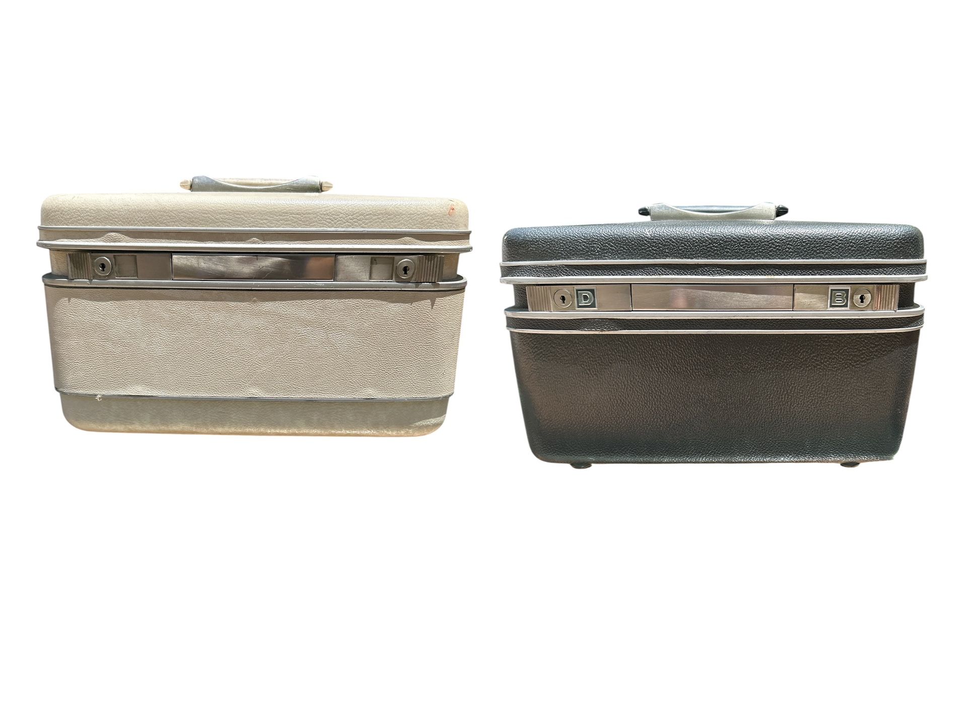 2 Vintage Samsonite Makeup Vanity Cases