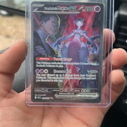 Team Rockets Mewtwo Ex Mint Condition 