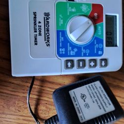 4 Zone Sprinkler Timer
