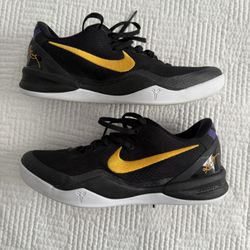Kobe 8 Protro Lakers Away Size 10