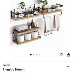 3 Piece Bathroom Shelves 