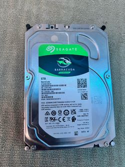 6TB hard disk 3.5 inch SATA connection