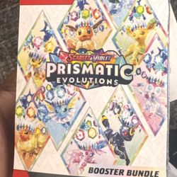 Prismatic Evolutions BOOSTER BUNDLE 