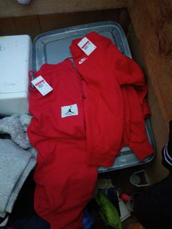 Full gear Jordan sweat suit