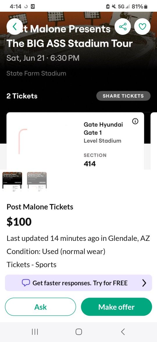 SCAM! I Paid. No Tickets!