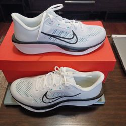 Size 10.5 - Men Nike Quest 6 White/Black-Dusty Cactus FD6033-10.5
