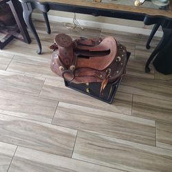 Old Cowboy Saddle