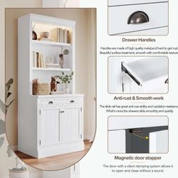 Bookshelves With Cabinet