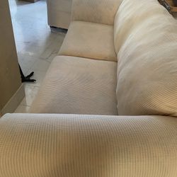 2 Piece Clean Couch And Live Seat 