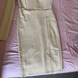 Tan Dress 