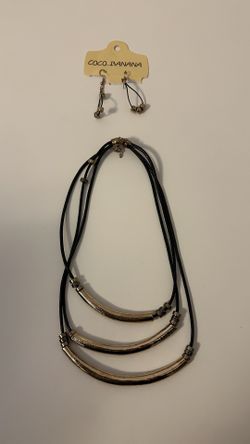 Necklace With Matching Earrings 