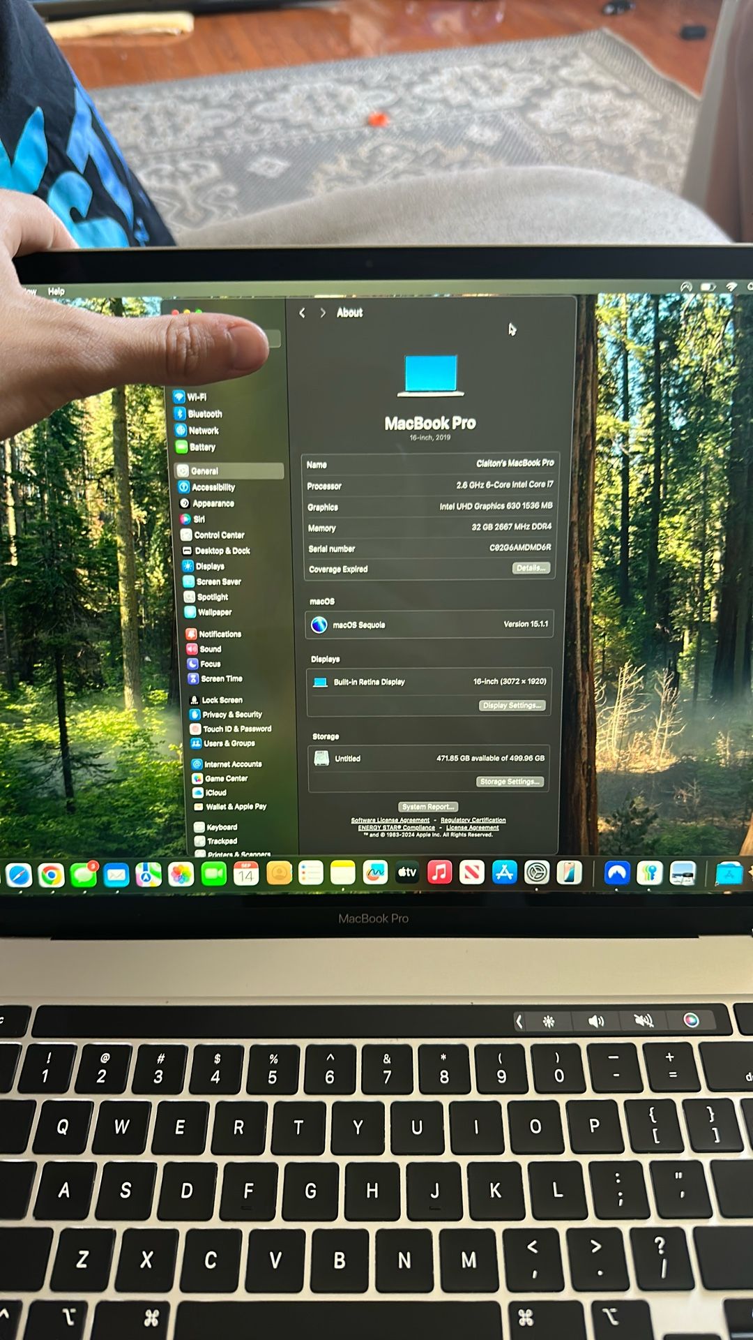 macbook pro 16-inch 2019 