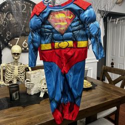 Superman costume Size : 2T