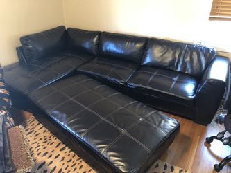 Couch and ottoman