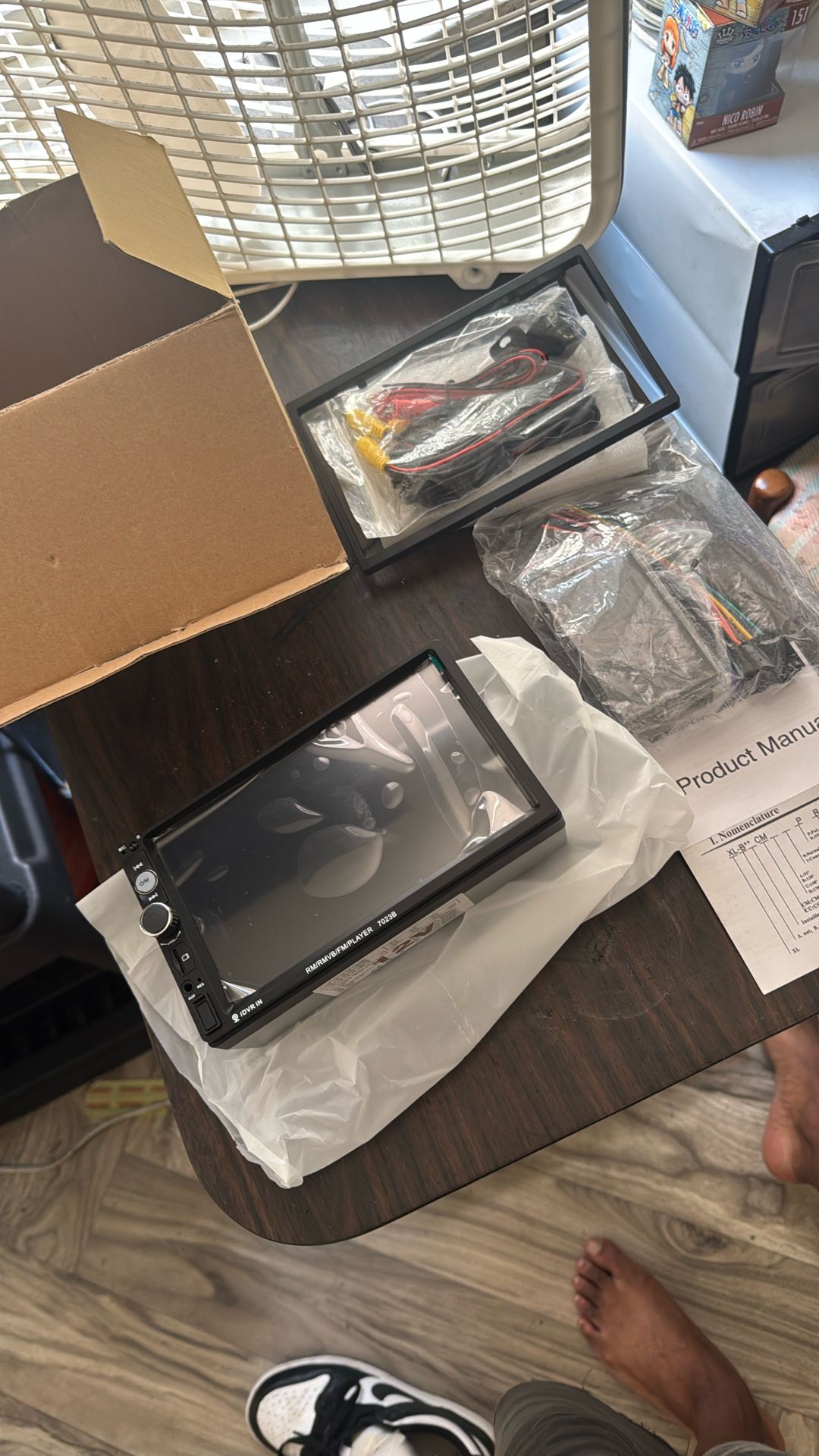 Never Used Touch Screen Car Radio