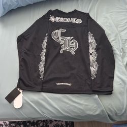 Chrome Hearts black jersey 