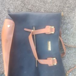 Tan & Black Purse