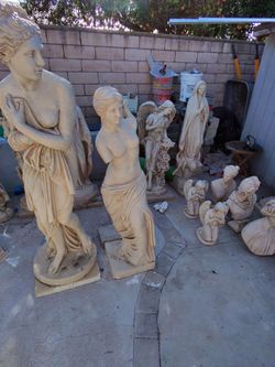 Wholesale Lot 13 Roman Greek Garden Statues Venus de Milo 3 Life Size Concrete