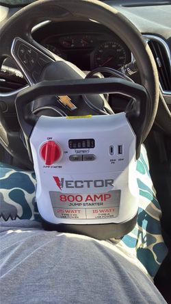 Vector 800 AMP Jump Starter (Jump start car without another car)