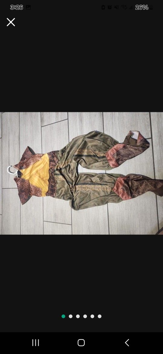 Raya Costume for Girls, Official Raya
and the Last Dragon Costume for Kids,
Disney Warrior Princess Costume