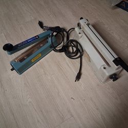 2 of Heat bag sealer 8", 10" Working very well