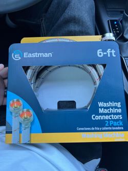 Washing machine connectors