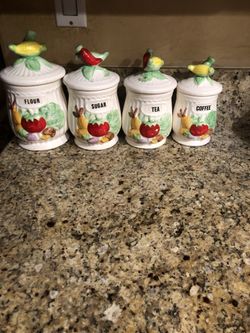 Kitchen ceramic containers