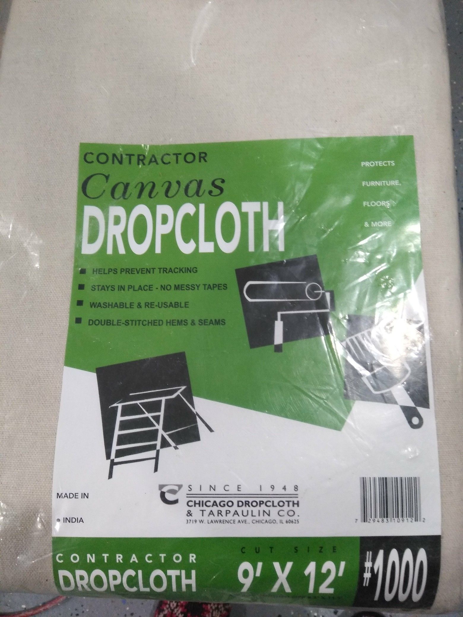 Drop cloth